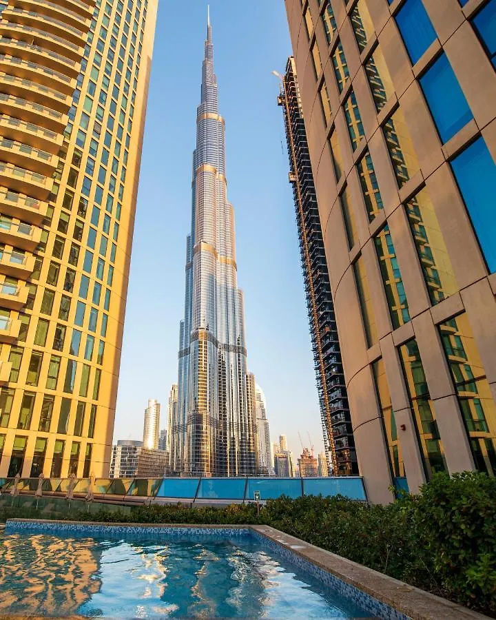 דובאי First Class 3Br With Full Burj Khalifa And Fountain View דירה